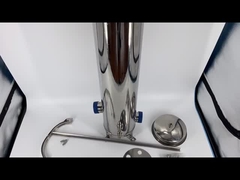 সেরা বিক্রেতা জল চিকিত্সার জন্য একক স্টেইনলেস স্টীল ব্যাগ ফিল্টার হাউজিং জন্য ফ্ল্যাঞ্জ টাইপ কভার